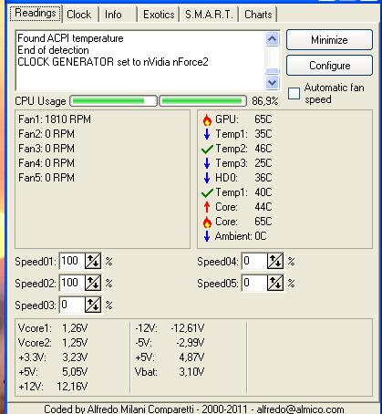 PC nie włącza się, czerwona kontrolka HDD, reset pomaga, raport z Everesta