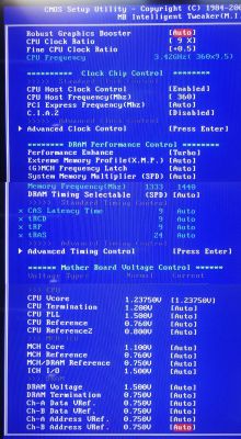 Xeon x5460 na s775 - Overclocking jak podnieść powyżej 3.42GHz na GA-EP45T-EX