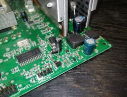 Naprawa UPS Ever Sinline 2000 - uszkodzona dioda, przetwornica LM2575HV, problem z zasilaniem