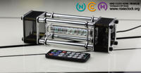 Zegar, termometr, ciśnieniomierz i wilgotnościomierz na lampie IW-18