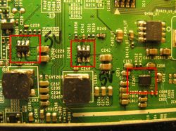 Samsung UE55MU6172 - Nie włącza się, uszkodzona płyta BN94-12438