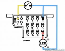 Mercedes SL 500 R129 1991 - Problem z instalacją SRS, kontrolka, błędy błyskowe 2, 3, 4, 7, 9