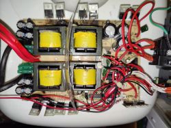 12/230 1000/2000W - Przetwornica samochodowa 12V->230V wybuchły MOSFETy strony pierwotnej