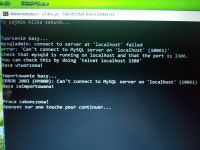 Problem Xamp Apache sie uruchamia a Mysql nie problem