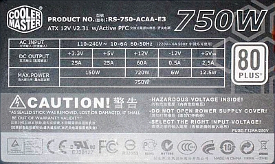 Cooler Master model: RS-750-ACAA-E3 - Burnt out TNY278PN and R17 and ZD7 Cooler Master model: RS-750-ACAA-E3 - Burnt out TNY278PN and R17 and ZD7