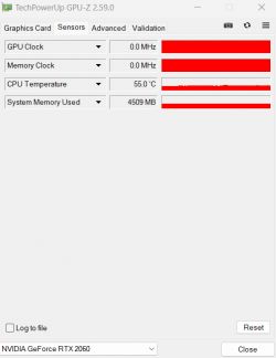 Zrzut ekranu z programu GPU-Z pokazujący parametry karty graficznej.