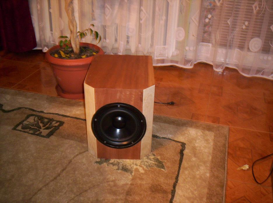 Subwoofer aktywny na Visaton 200 SC Subwoofer aktywny na Visaton 200 SC