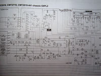 Hitachi CMT 2719 ch. G9PL2 - obraz z zerwaną synchronizacją