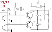 Codegen model: 300X rev. CG-07A padł układ scalony KA7500B i 2SC945