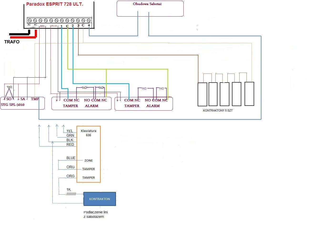 Sprawdzenie Schematu Pod Czenia Alarmu Elektroda Pl