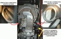 Vaillant ecoTEC VU 196-2 - Wyciek wody z obudowy komory spalania, osad i wilgoć