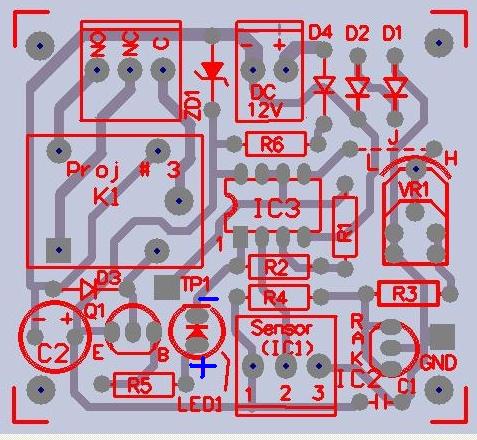 Prosty analogowy termostat