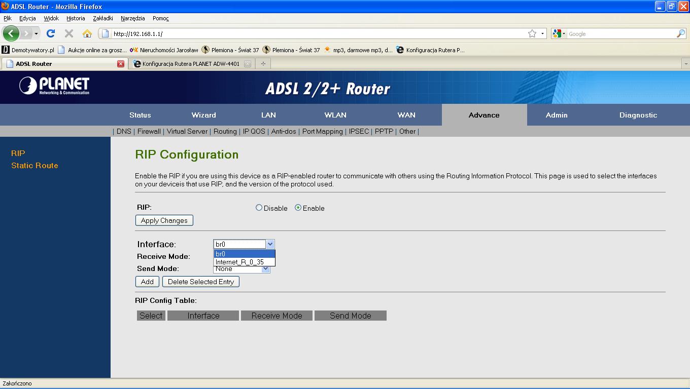 Adw 4401 настройка wifi