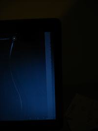 HP Pavilion DV6 1306ew - kropkowany pasek na ekranie po instalacji Windowsa