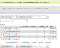 Connecting & Displaying Database on Website: XAMPP, Fatal Error, MySQL, Apache, strona.php