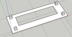 Display frame model in SketchUp