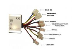 Sterowanie silnikiem Magma 24V/250W. Sterowanie silnikiem Magma 24V/250W.