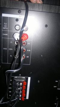 Toshiba 32rl838 + Genius SW-HF5.1 4500 i dźwiek 5.1