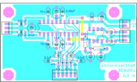 lm-1036 - Projekt PCB przedwzmacniacza do wzmacniacza na TDA 2003