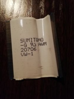 [Kupię] 2 Taśmy TCON SUMITOMO AWM 20706 VW-1, nr 69.37T04.012 do SAMSUNG LE37B651 37 LCD