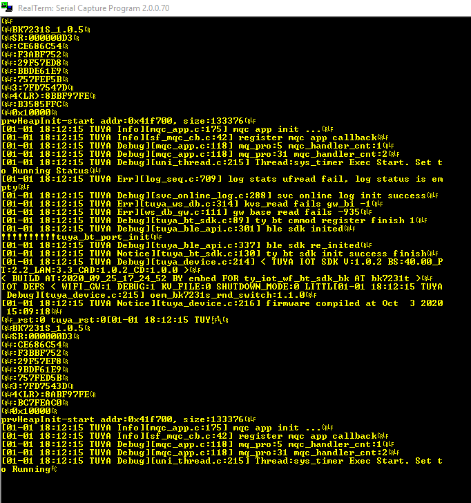 WB2S/BK7231 Tutorial - writing custom firmware - UDP/TCP/HTTP/MQTT