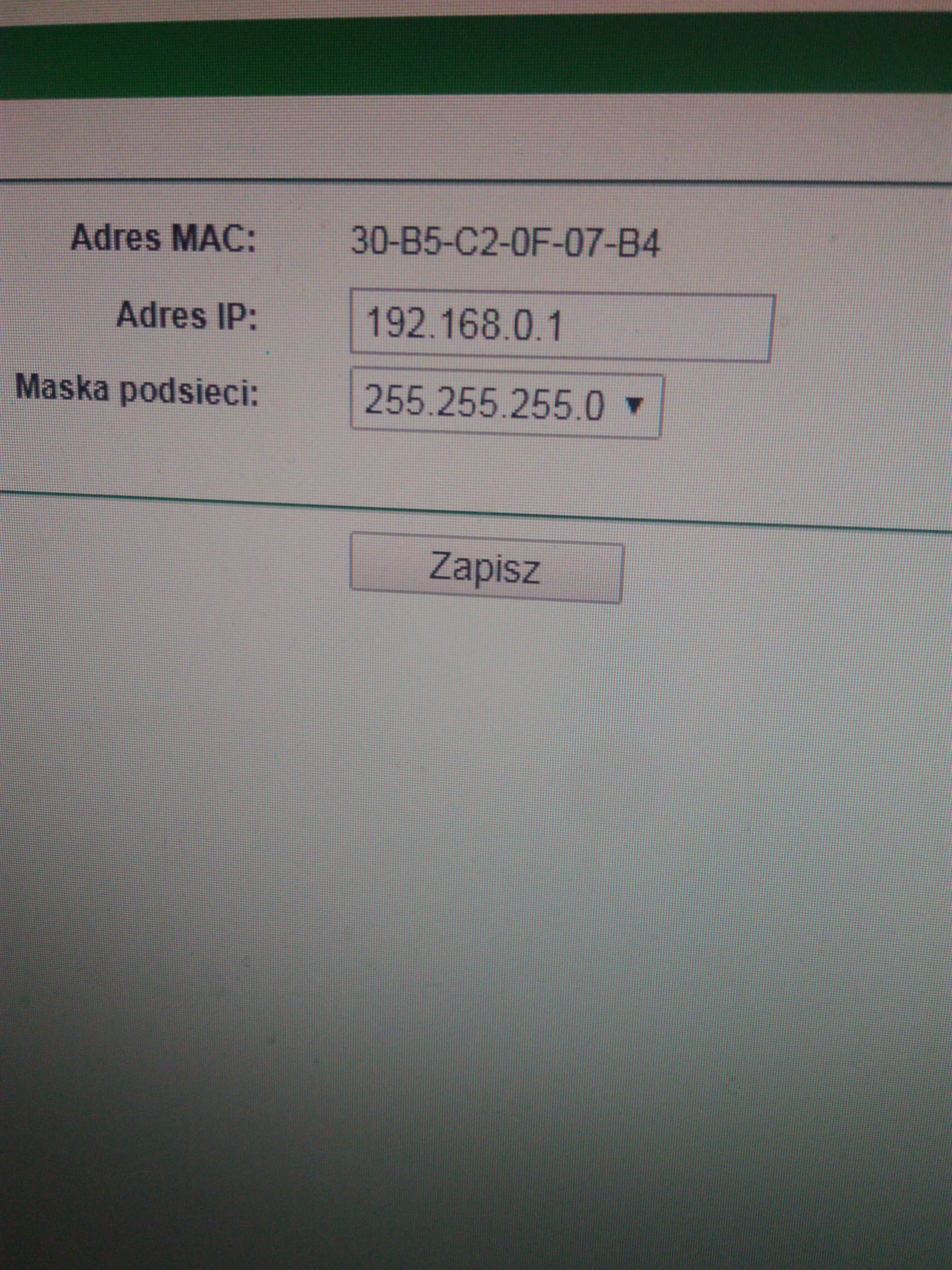 Router TP-LINK TL-WR841N - Zdalne urządzenie nie akceptuje połączenia