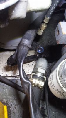 Demag SC40 DS2 - podłączenie węża do chłodnicy Demag SC40 DS2 - podłączenie węża do chłodnicy