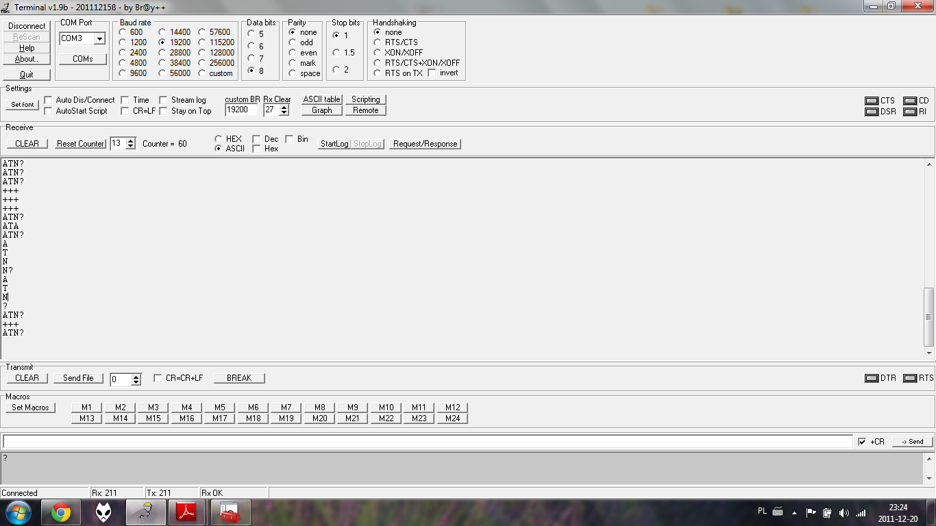 BTM222 nie żyje USART Terminal v1.9b elektroda.pl