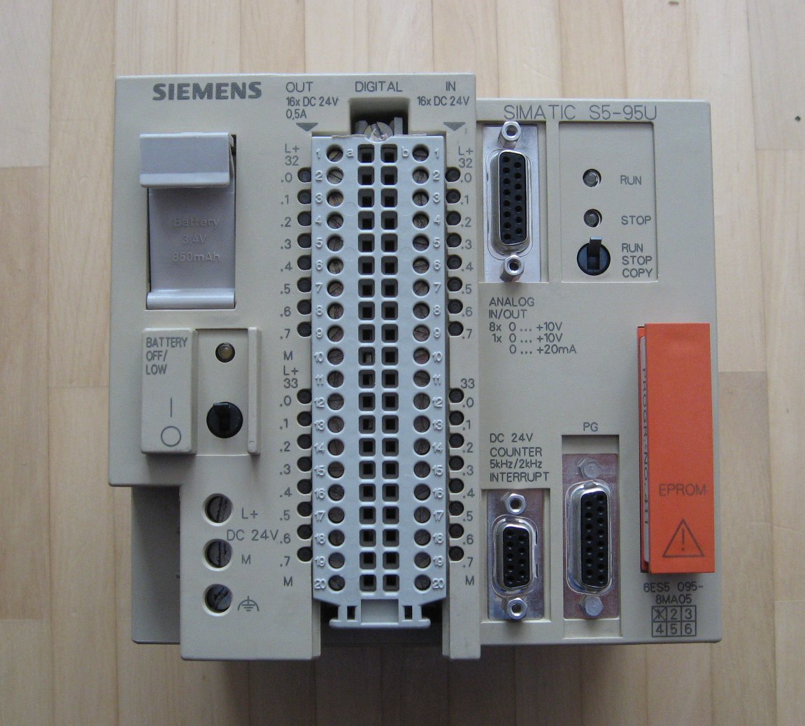 Siemens Simatic S5-95U 6ES5095-8MA05 ( 6ES5 095-8MA05 ) E.1