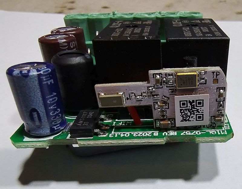 [CB3S/BK7231] Small and flat roller shutter controller for SB478/QS-WIFI-ECC02 box - batch change