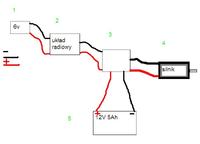 Jak zasilić większy silnik 12V 60W w aucie RC z układem Nikko?
