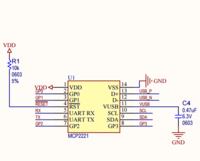 MCP2221 czyli konwerter USB-UART z dodatkami - płytka uruchomieniowa