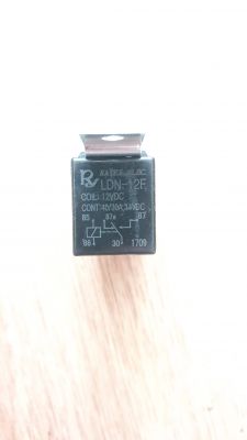 Citroën C5 2002 - Dobór przekaźnika wentylatora chłodnicy.