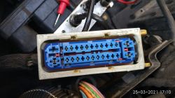 Peugeot 206 sw - Opis złącz pompy ABSu - pompa nie działa