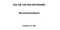 Stare programowalne klawiatury sklepowe PS/2 Gigatek KB128A i KB980 Stare programowalne klawiatury sklepowe PS/2 Gigatek KB128A i KB980