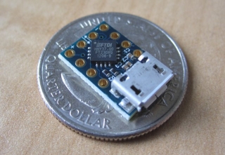 Niezwykle mały konwerter USB-UART