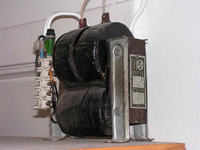 Transformator TN-2a - Podłączenie uzwojenia pierwotnego