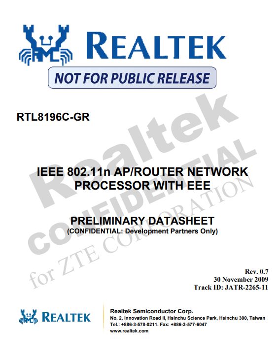 Getting started with programming the RTL8196C from a router – flashing, blink, UART