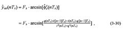 Wzór matematyczny przedstawiający obliczenie pochodnej fazy z sygnałów i(n) i q(n)