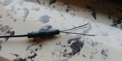 Lampki zewnętrzne LED - przerwany kabel - jak połączyć?