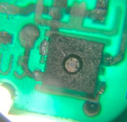 Microchip on a Circuit Board Close-up of a microchip on a PCB.