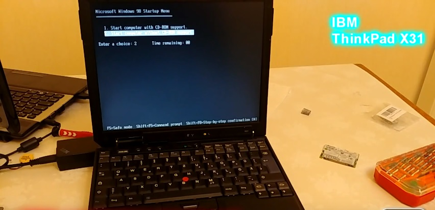 1802 Unauthorized Network Card Is Plugged In Karta wifi w laptopie IBM - 1802: Unauthorized network