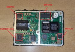 Przetwornica Xenon AL 1 307 329 316 00 Opel Zafira C - brak wyjścia na żarnik