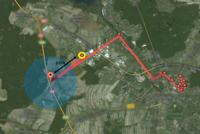 Google Latitude/Zakres błędu a Lokalizacja nadajników