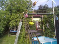 What rope for the zip-line descent