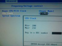 Podkręcenie Intel Core 2 Duo E4300 na płycie P5VD2-MX - problem z bootowaniem
