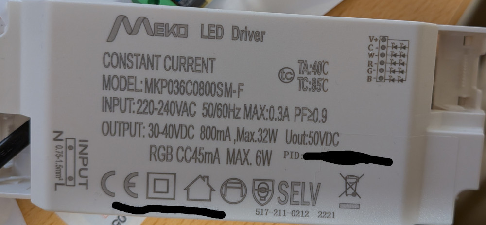 LEDVANCE LED SMART+ Planon Plus Frame RGB + TW dimmable - new Tuya device?