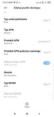 Xiaomi Redmi 9 - Brak danych mobilnych Xiaomi Redmi 9