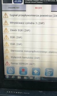 Jumper 2.2 HDi 2008 - Błędy sterownika Visteon po wyłączeniu zapłonu