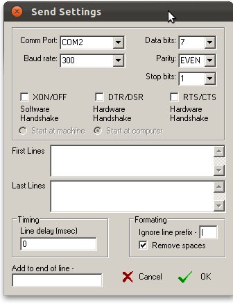 Podłączenie tokarki CNC do PC (RS232/20mA pętla prądowa)